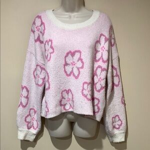 Pink Rose sweater